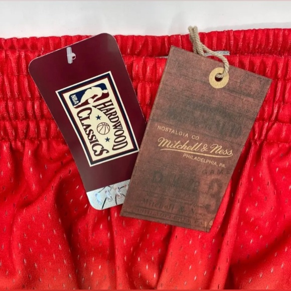 Mitchell & Ness NBA Vancouver Grizzlies 1996 Fadeaway Swingman Shorts size small - Picture 5 of 7